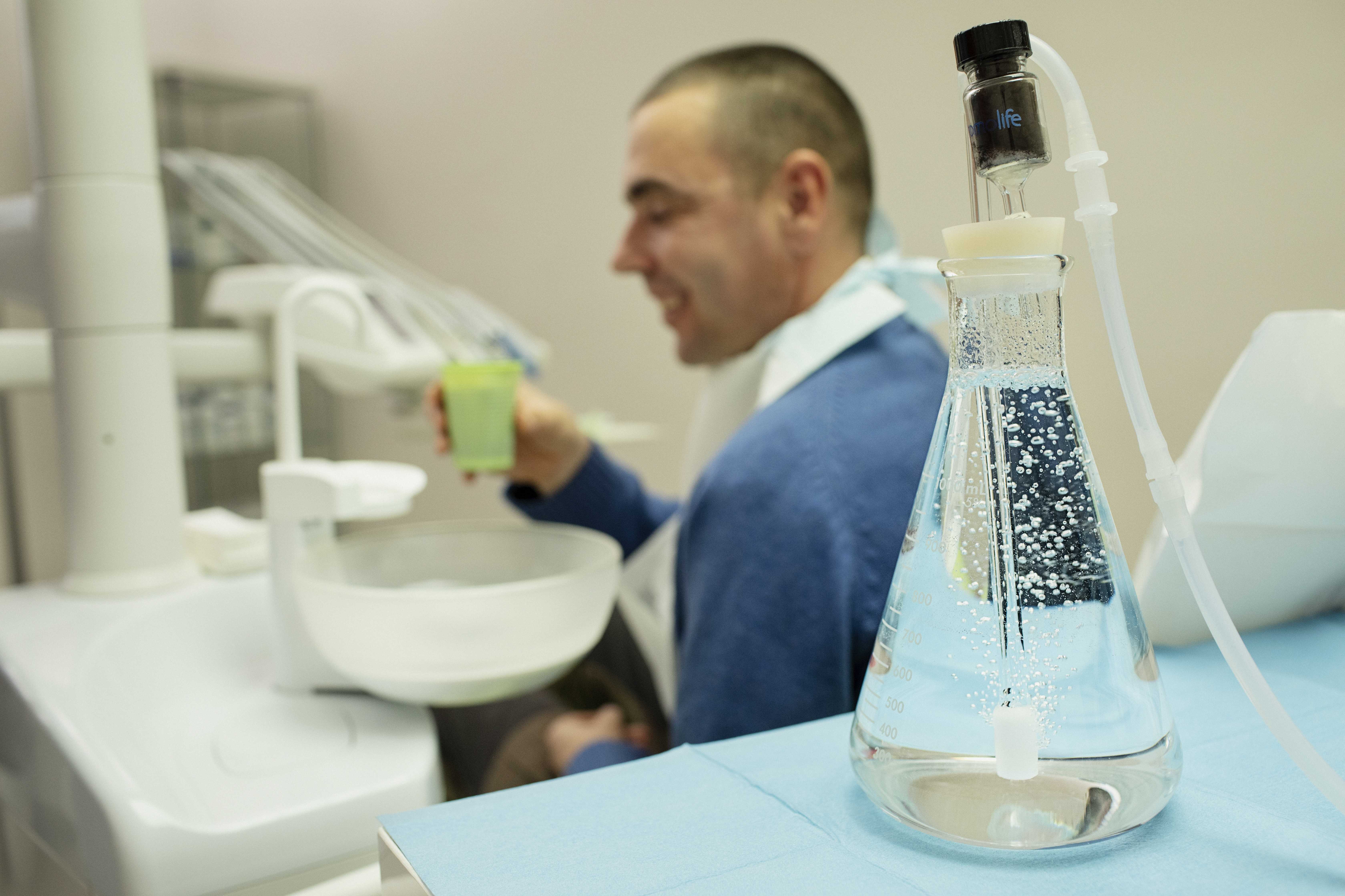 Medical ozone in use at Johanna Dental